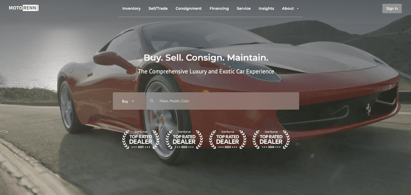 Motorenn App